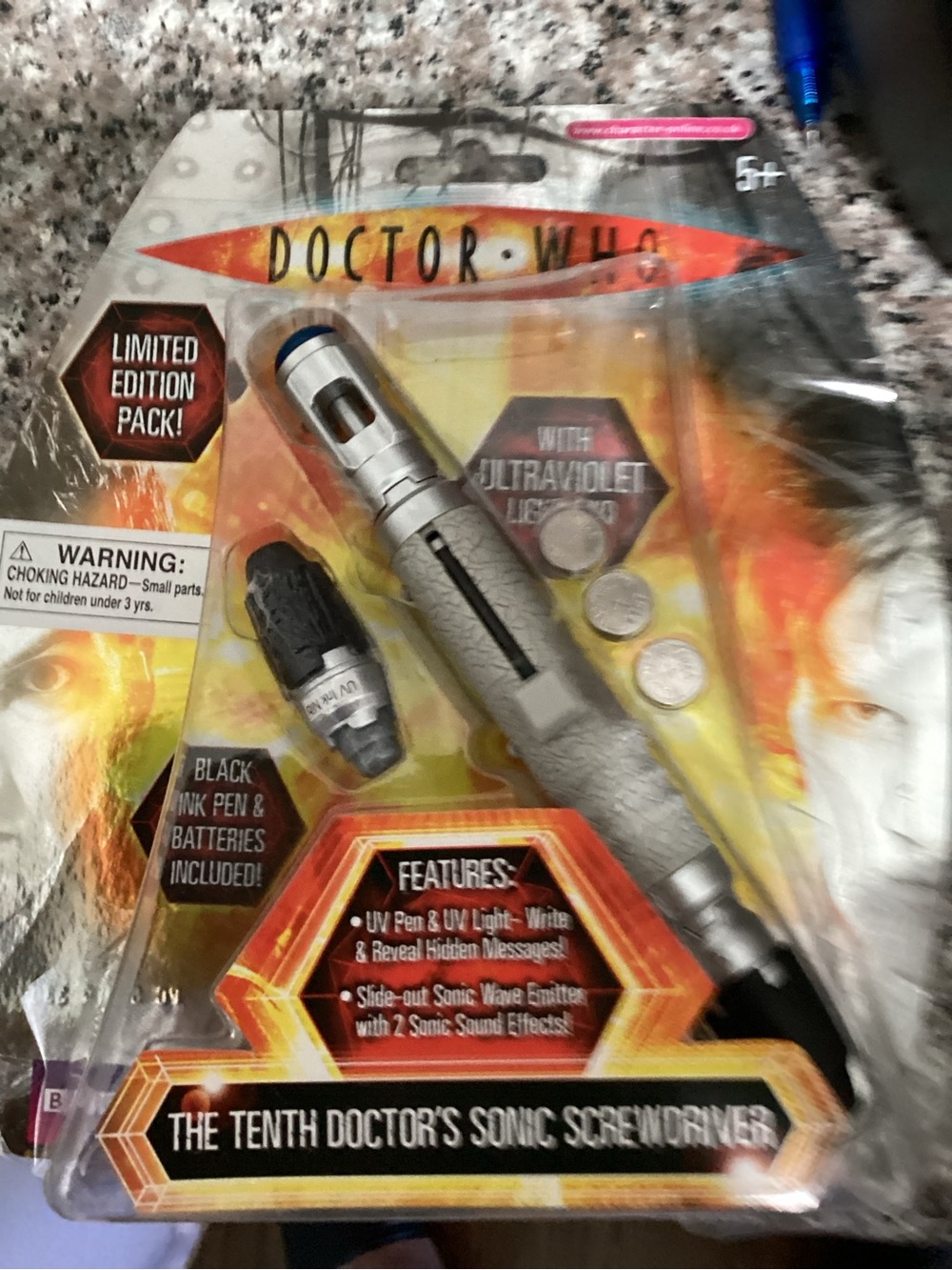 Doctor Who The Tenth Doctor's Sonic Screwdriver - Silver